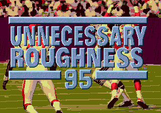 Unnecessary Roughness '95 screenshot 4 for Sega Genesis